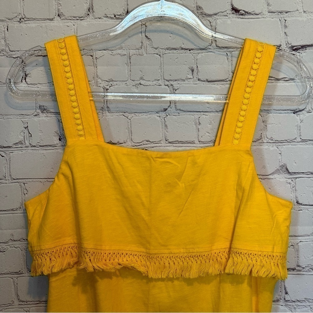 J Crew Ruffle Tank Top size Small - Picture 6 of 10